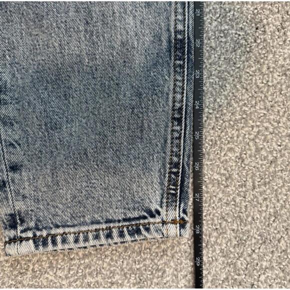 River Island Carrie: Acid Washed Mom Jeans - Size 2 - Picture 6 of 6